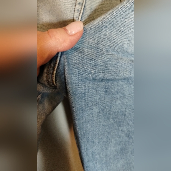 LOFT Light Wash Button Fly Light Distressed High Waist Skinny Jeans Sz 29/8 - Picture 3 of 9